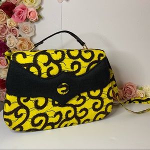 Handmade African Print Shoulder Bag